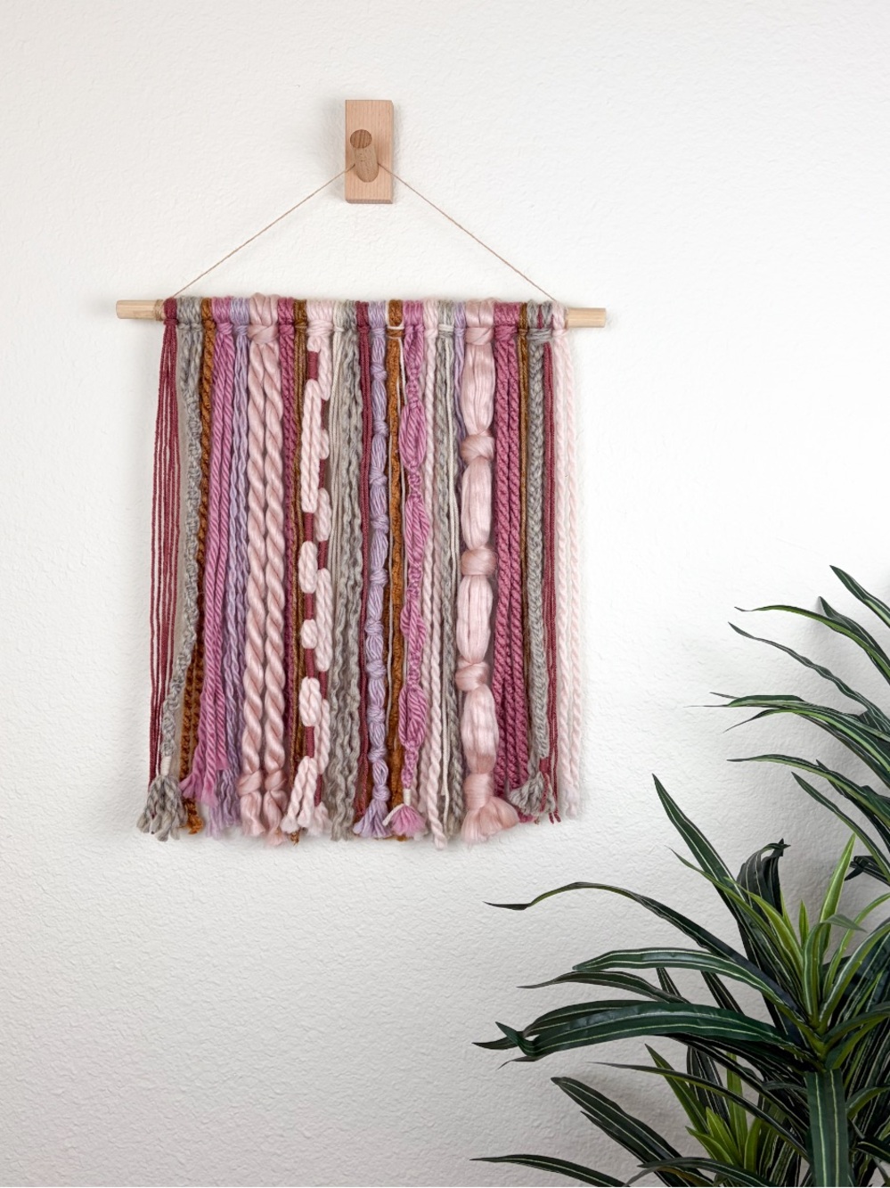 Handmade Fiber Art Wall Decor - Home Decor